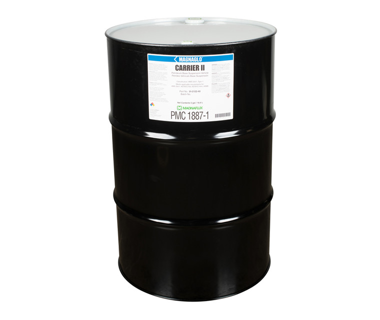 MAGNAFLUX® 01-2122-45 MAGNAGLO® Carrier II NDT-Approved Petroleum Base Suspension Vehicle - 55 Gallon Drum