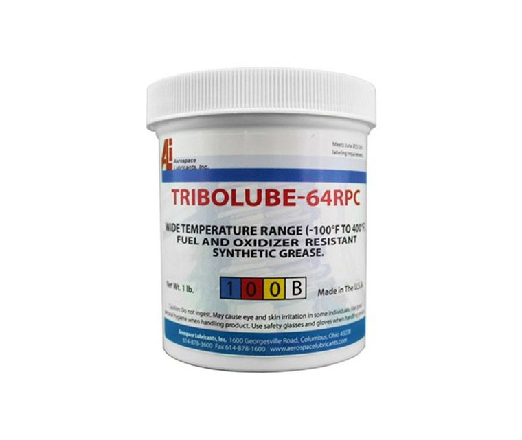 Aerospace Lubricants Tribolube® 64RPA White Fluorinated Polyether Grease - 1 lb Jar