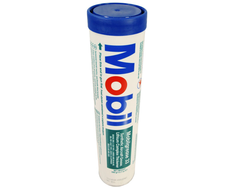 Mobilgrease™ 33 BMS 3-33B, Type 1 Spec Synthetic Aircraft Grease - 13.4 oz Cartridge