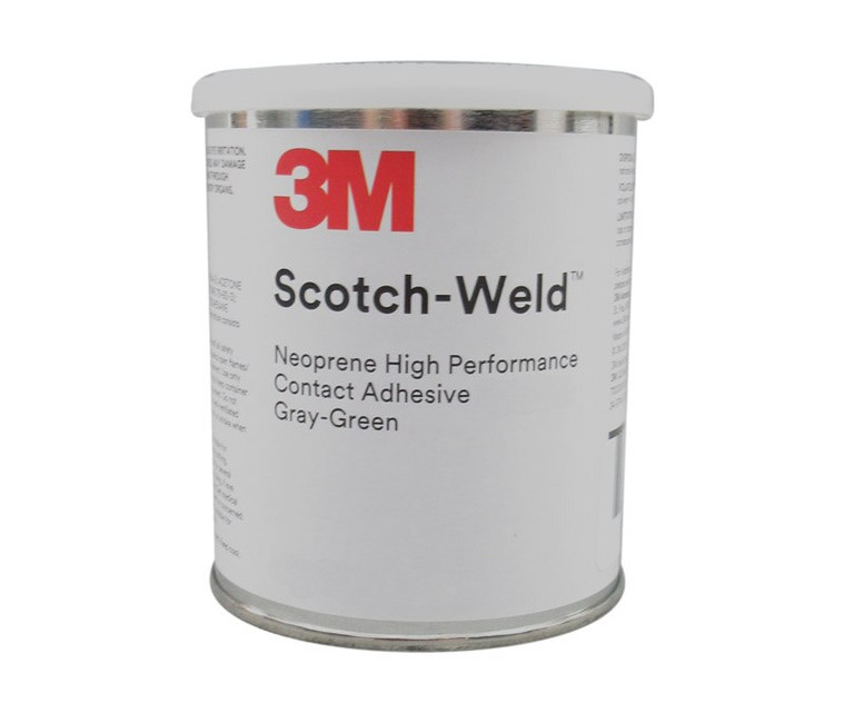 3M™ Scotch-Weld™ EC-1357 Gray-Green Neoprene High Performance Contact Adhesive - Pint Can