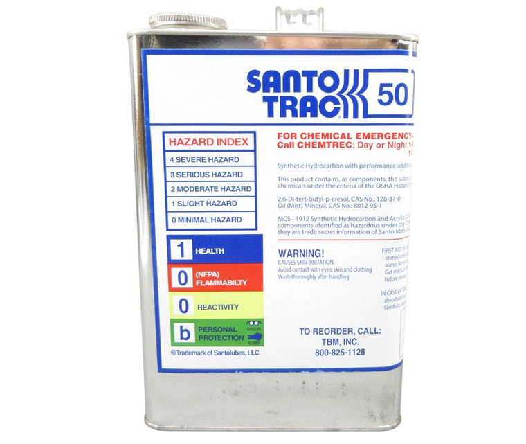 Santo Lubricants™ Santotrac 50 Low Viscosity High Traction Fluid - Gallon