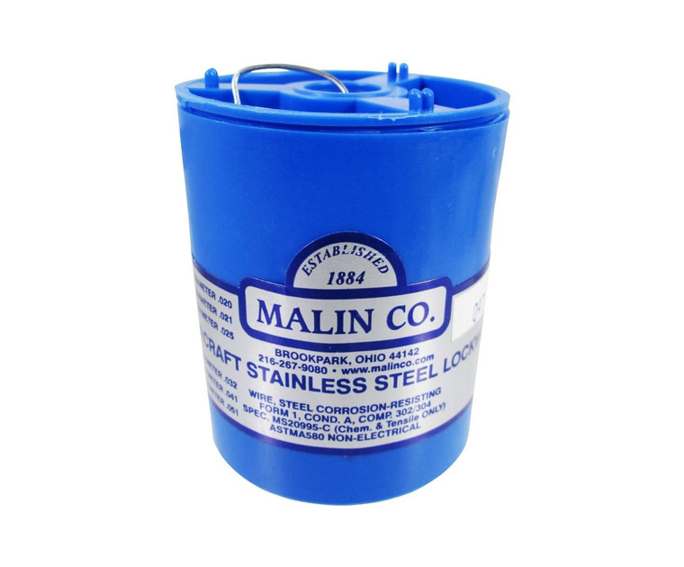 Military Standard MS20995C47 Stainless Steel 0.047" Diameter Safety Wire - 1 lb Roll