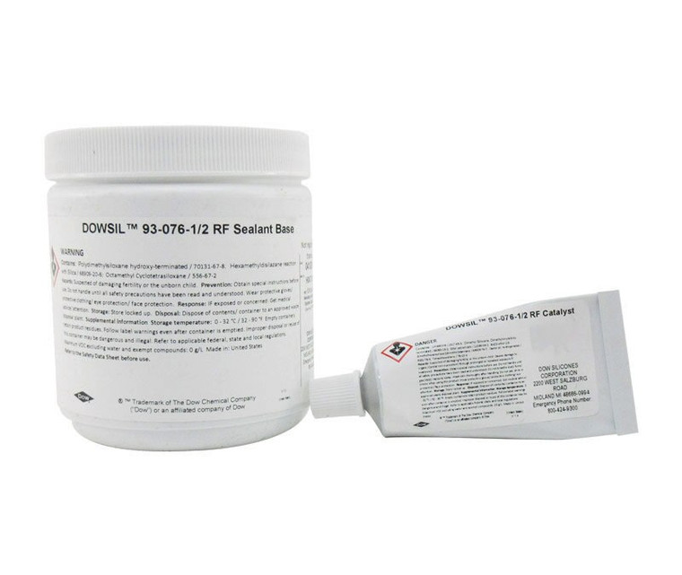 DOWSIL™ 93-076-1/2 RF Aerospace Silicone Sealant & Catalyst - 453 Gram (1 lb) Kit