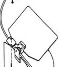 Rosen R650-200-1 Textron Cessna Citation III Gray Replacement Sunvisor System Lens Only