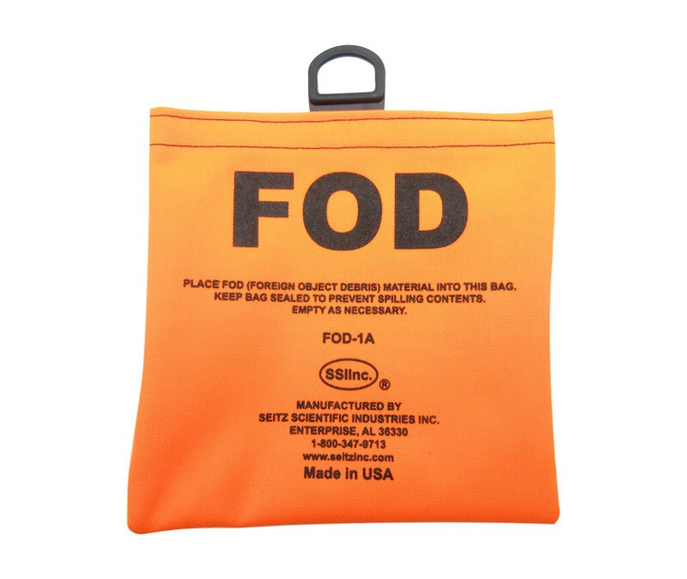 Seitz Scientific FOD-1A Fluorescent Orange FOD Bag with Belt Loops