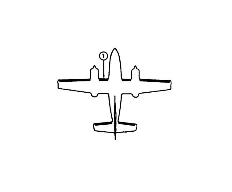 GOODRICH P27S-7D5070-05 FASTboot® Cessna 402 LH Fuselage - Nacelle De-Ice Boot