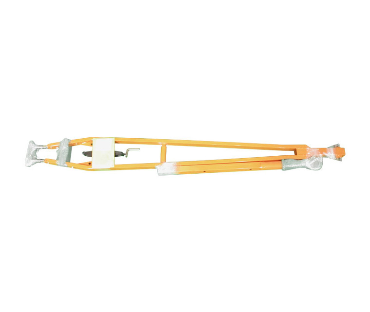 Brackett TR-34SR Orange 7' 8" to 8'-8" Telescoping Length 14,000 lbs. Capacity Universal Towbar with Shock Ring Hitch