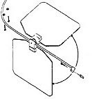 Rosen RBKA-200-1 Textron Beechcraft King Air 90 A & B, 100, 200 Monorail Gray Replacement Sunvisor System Lens Only