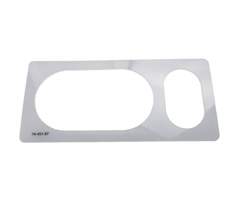 GOODRICH 74-451-87 Oval Pneumatic Deice Boot Patch Buffing Shield