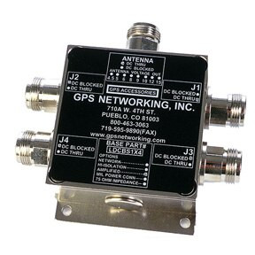 GPS Networking ALDCBS1X4 N-Type Connector Amplified GPS Splitter