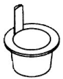PPG® Semco® 310103 1cc Syringe Barrel Flange Plug