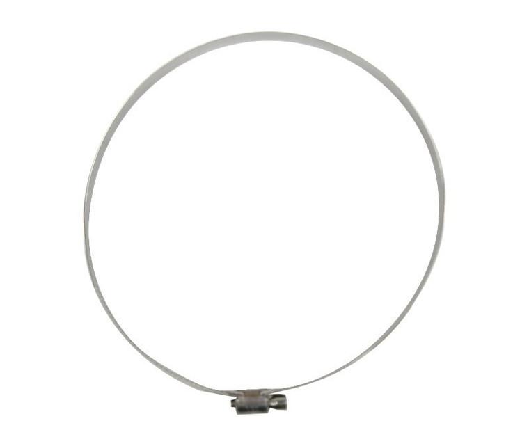 National Aerospace Standard NAS1922-0450-1H Stainless Steel Slot Head Wire Hole Clamp, Hose