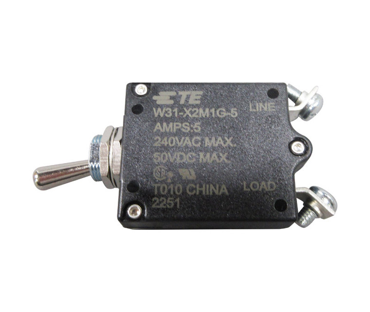 TE Connectivity W31-X2M1G-5 Circuit Breaker - Single Pole