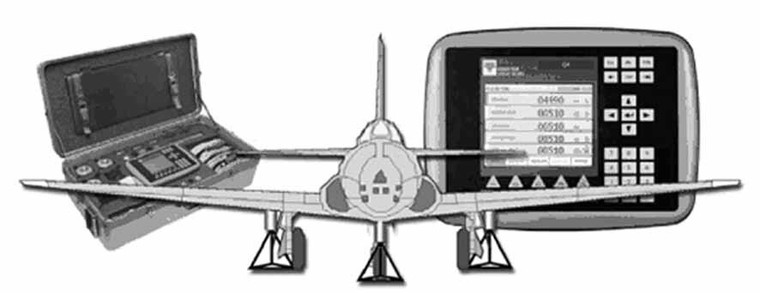 JetWeigh-5™ JW-300J5 Cabled Aircraft Weighing System COMPLETE KIT