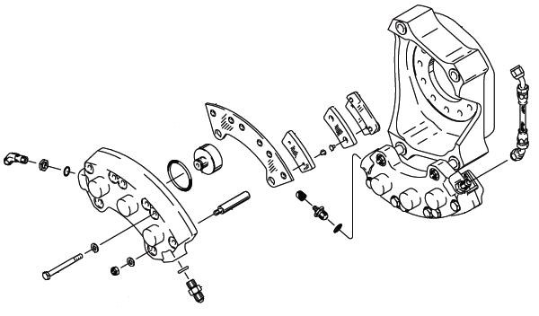 Cleveland Wheel & Brake 30-98 Brake Assembly