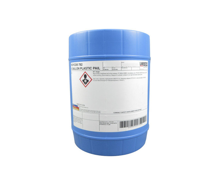 ROYCO® 782 MIL-PRF-83282D Spec Synthetic Fire Resistant Aircraft Hydraulic Fluid - 5 Gallon Pail