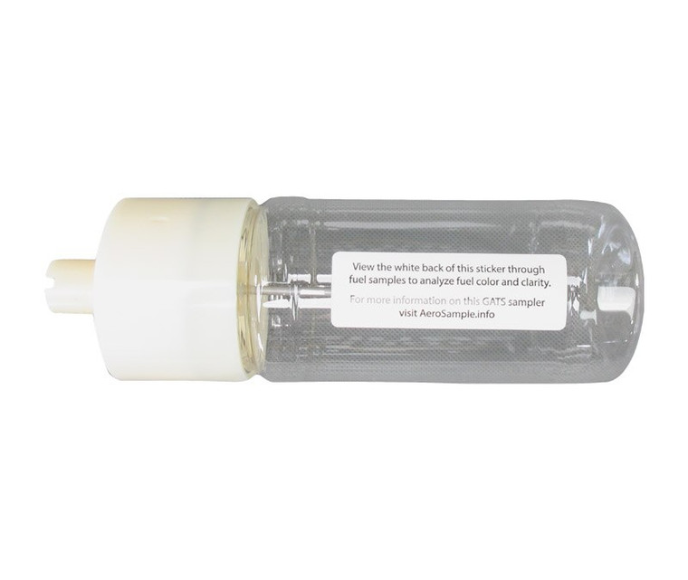 Aviation Specialties GATS 16 oz. Environmentally Friendly Aircraft Fuel Sampler Jar