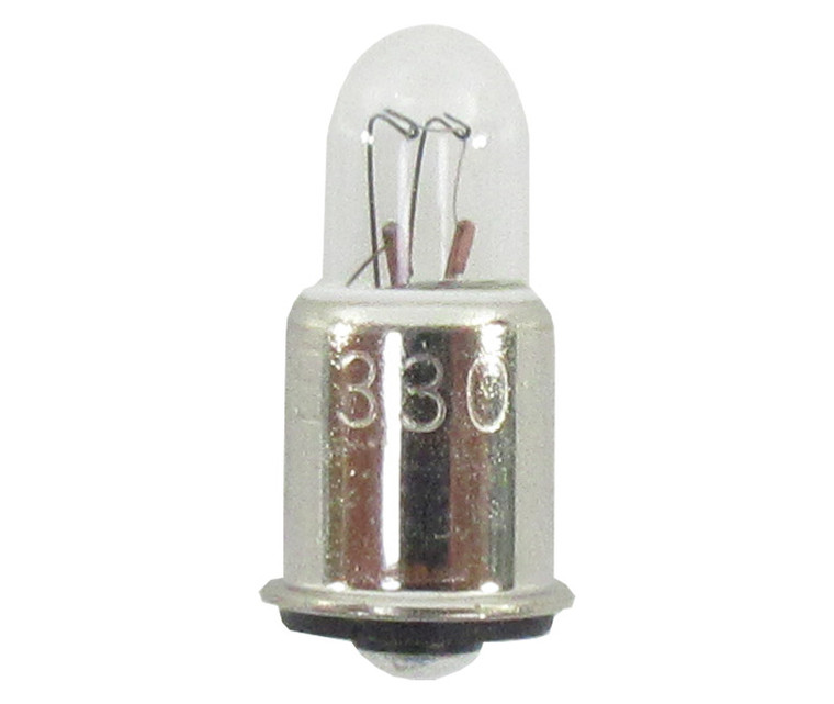 GE Lighting 330 T1-3/4 14-Volt / 1-Watt Lamp, Incandescent - 10/Pack