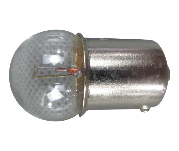 Chicago Miniature 303 G6 28-Volt / 8-Watt BA15s Lamp, Incandescent - 10/Pack