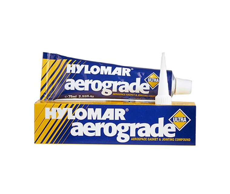 HYLOMAR® PL32A (Medium) AeroGrade Ultra Blue MSRR 9055 Spec Gasket Sealant - 75 mL (2.54 oz) Tube