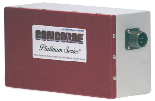 Concorde RG-126 24-Volt Emergency Aircraft Battery