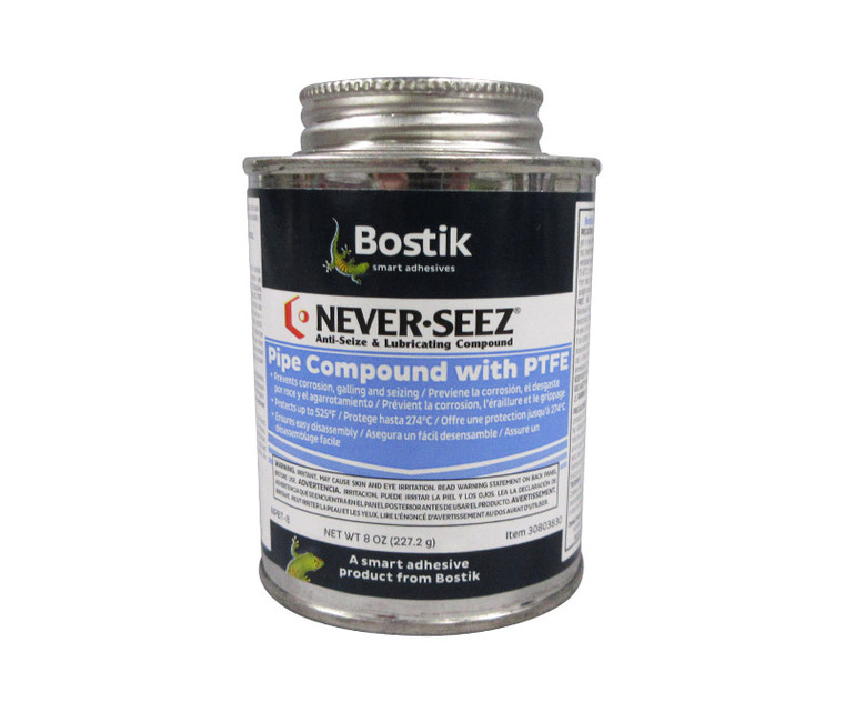 BOSTIK® NPBT-8 NEVER-SEEZ® Pipe Compound with Teflon® - 8 oz Brush Top Can
