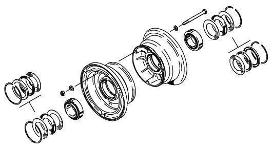Cleveland Wheel & Brake 40-76F Wheel Assembly