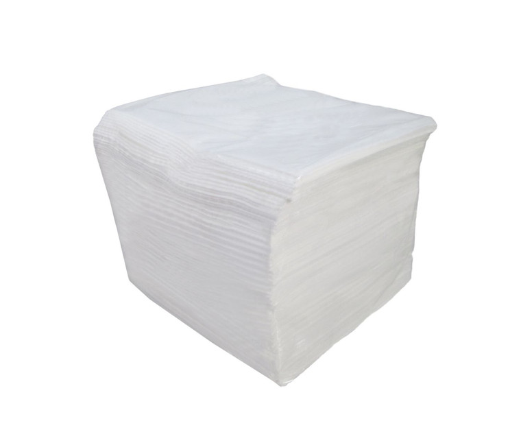 Purewipe® WP-100 White AMS 3819, Class 2, Grade A, Form 1 Spec 55%/45% Polyester/Cellulose 12" x 13" Wipe - Pack of 100