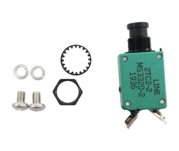 KLIXON® 2TC2-2 Circuit Breaker - 2 AMP