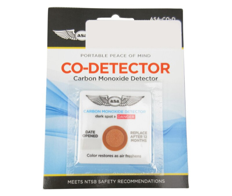 Aviation Supplies & Academics ASA-CO-D Carbon Monoxide Detector