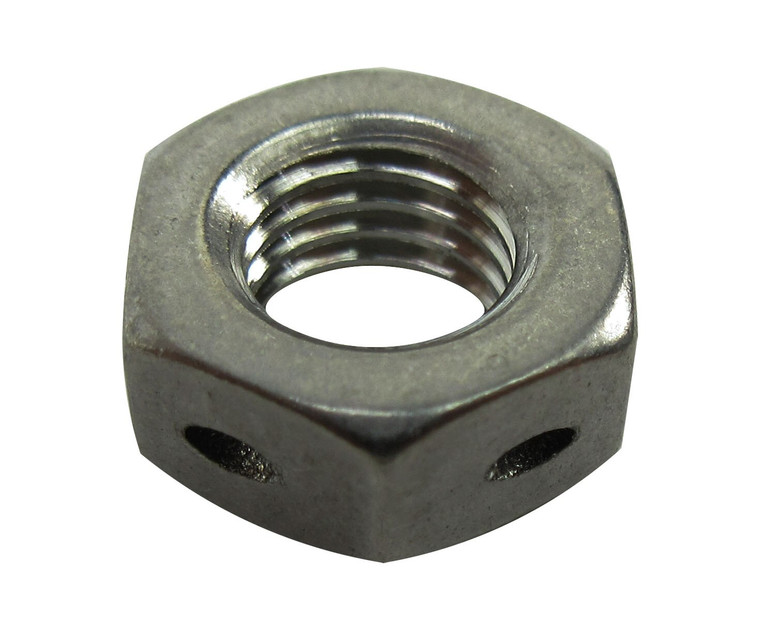 National Aerospace Standard NAS509-5C Crescent Steel Nut, Self-Locking, Hexagon