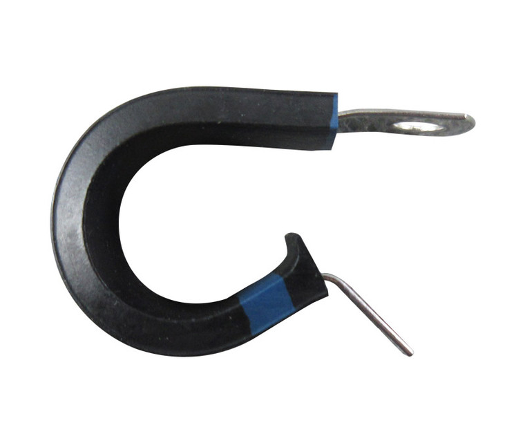 Military Standard MS21919WCG10 Stainless Steel Cushioned Clamp, Loop