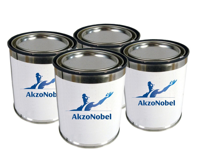 AkzoNobel Eclipse® ECL-G-48/PC-233/TR-109 White BAC70317 Polyurethane Enamel Topcoat - 4-Quart Kit