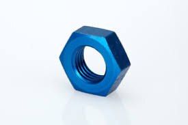 SAE Aerospace Standard AS5178D12 Aluminum Nut, Plain, Hexagon - 5/Pack