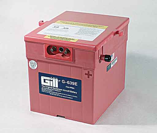 Gill G-639E Aircraft Battery