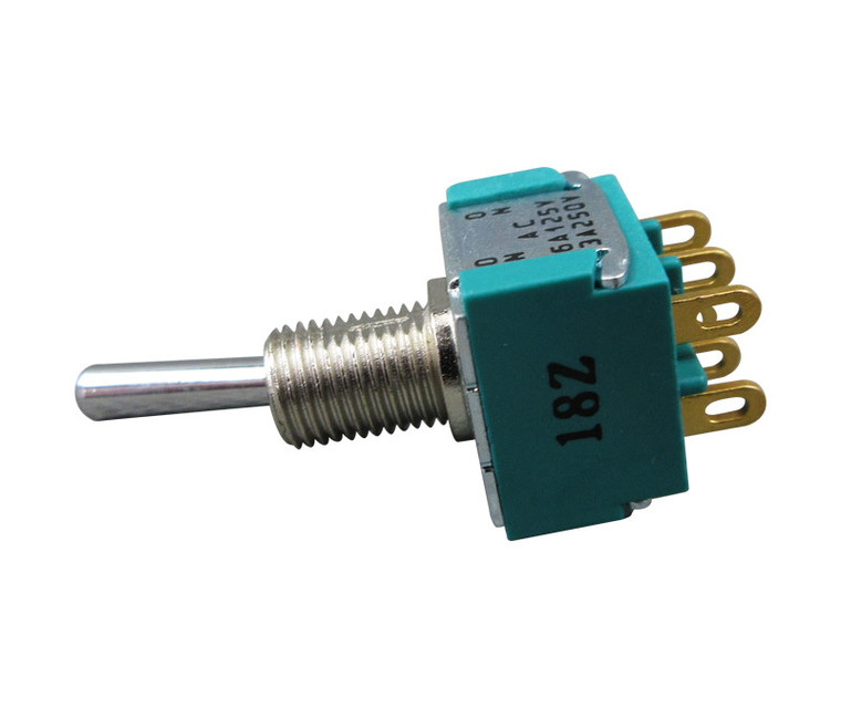 TE Connectivity MTA-206N 250VAC/ 28VDC ON None ON Switch, Toggle