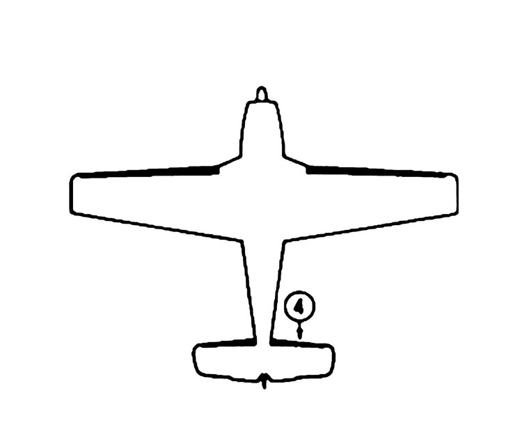 GOODRICH 25S5D5129-04 Raytheon Beechcraft A36 & A36TC RH Horizontal Stabilizer De-Ice Boot