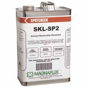 MAGNAFLUX® 01-5155-35 SPOTCHECK® SKL-SP2 Solvent Removable Visible Dye Penetrant - Gallon Can - 4/Case