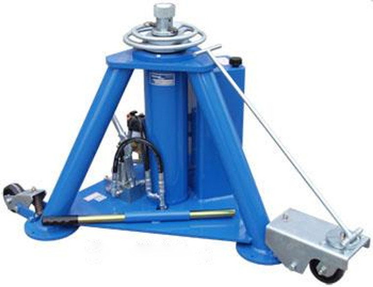 Tronair® 02A1040C0111 Blue Hydraulic Main Jack with Air Pump (10 ton/9 metric ton) (CE)