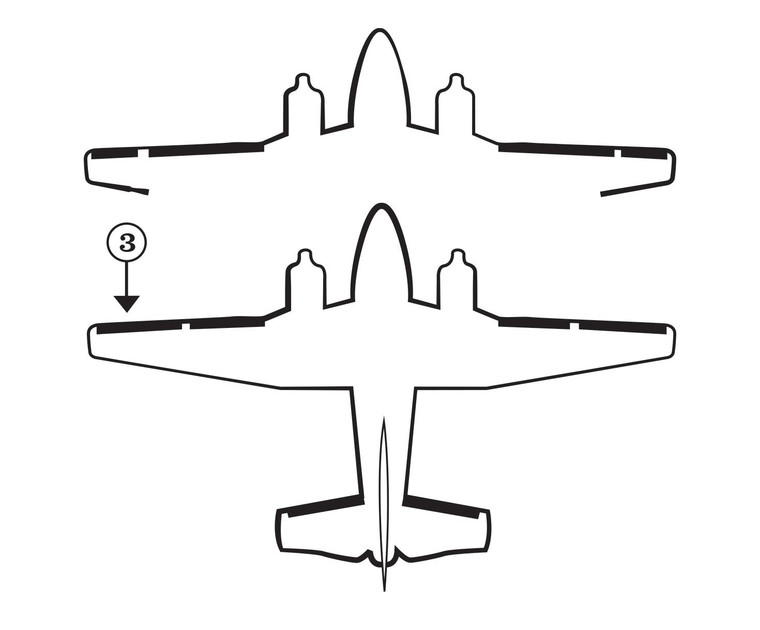 GOODRICH 23S2014-12-1 Raytheon Beechcraft 65 & B90 LH Light - Tip De-Ice Boot