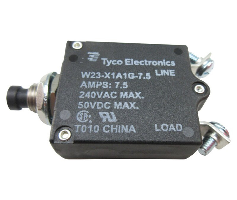 Potter & Brumfield W23-X1A1G-7-1/2 Push/Pull Circuit Breaker - 7-1/2 AMP