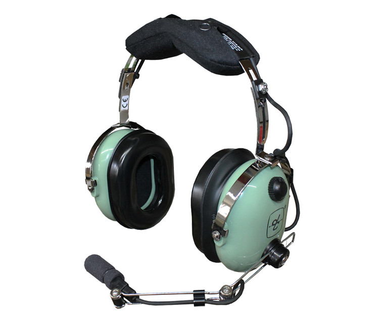 David Clark 12508G-17 Model H10-30 Mono 5-Foot Straight Cord Aircraft Headset