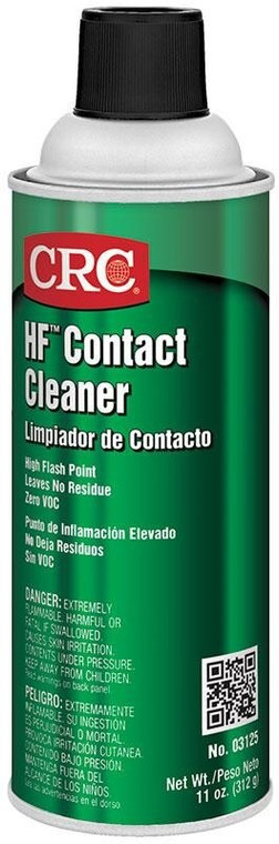 CRC® 03125 HF™ Contact Cleaner - 312 Gram (11 oz) Aerosol Can