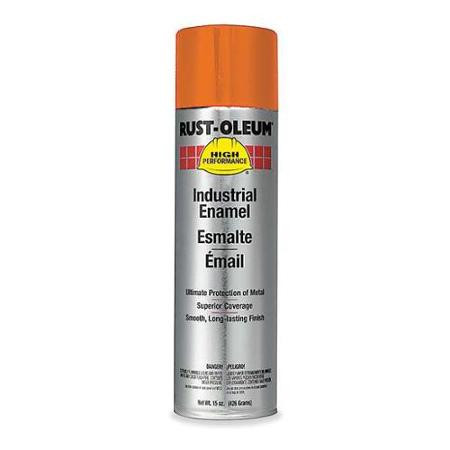 RUST-OLEUM® V2155838 Safety Orange Enamel Spray Paint - 15 oz Aerosol Can
