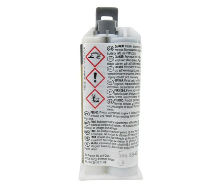 3M™ Scotch-Weld™ DP490 Black Epoxy Adhesive - 50 mL Cartridge