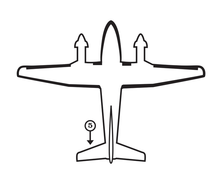 GOODRICH P25S7D5064-17 FASTboot® Raytheon Beechcraft 300 & 350 LH Horizontal Stabilizer De-Ice Boot