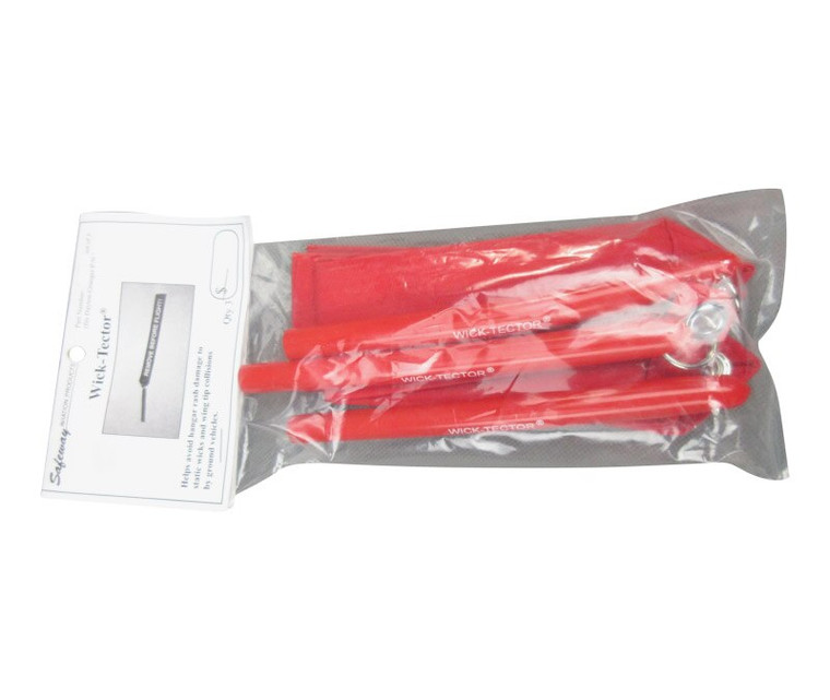 Safeway Aviation 7101-6 Static Wick Protector Cover - Pack of 3