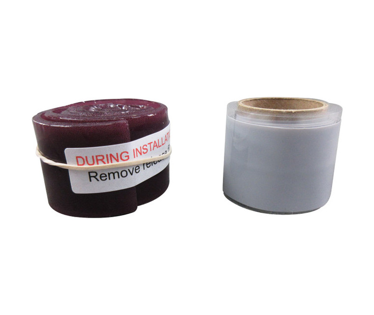 Av-Dec® AD89503-24-24-8 STRETCHSEAL® Plum/Gray 1.00" x 24" Dual Tape Connector Wrap Kit