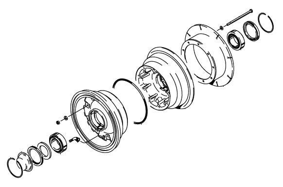 Cleveland Wheel & Brake 040-21101 Wheel Assembly