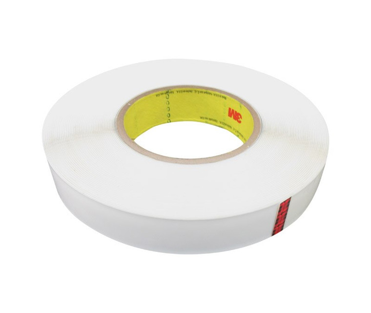 3M™ 8671 14 Mil Transparent Polyurethane Protective Tape - 1" x 36 Yard Roll